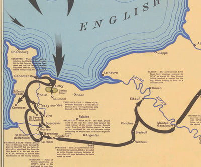 2nd Armored Division Campaign Map 1945 Version
