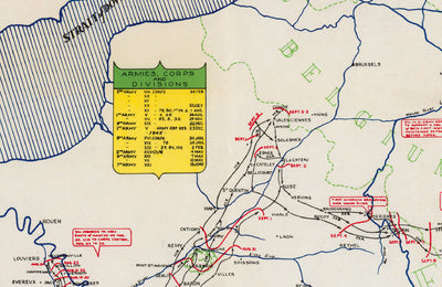 5th Armored Division Campaign Map