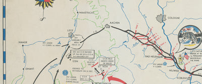 9th Armored Division Campaign Map